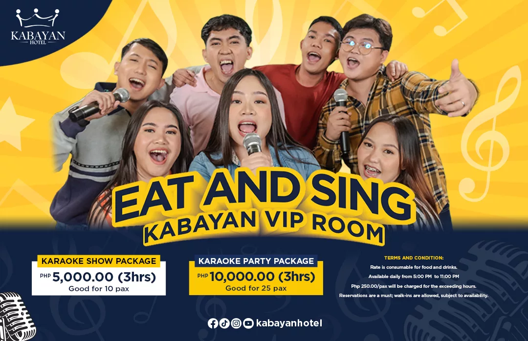 EAT & SING: KABAYAN VIP ROOM