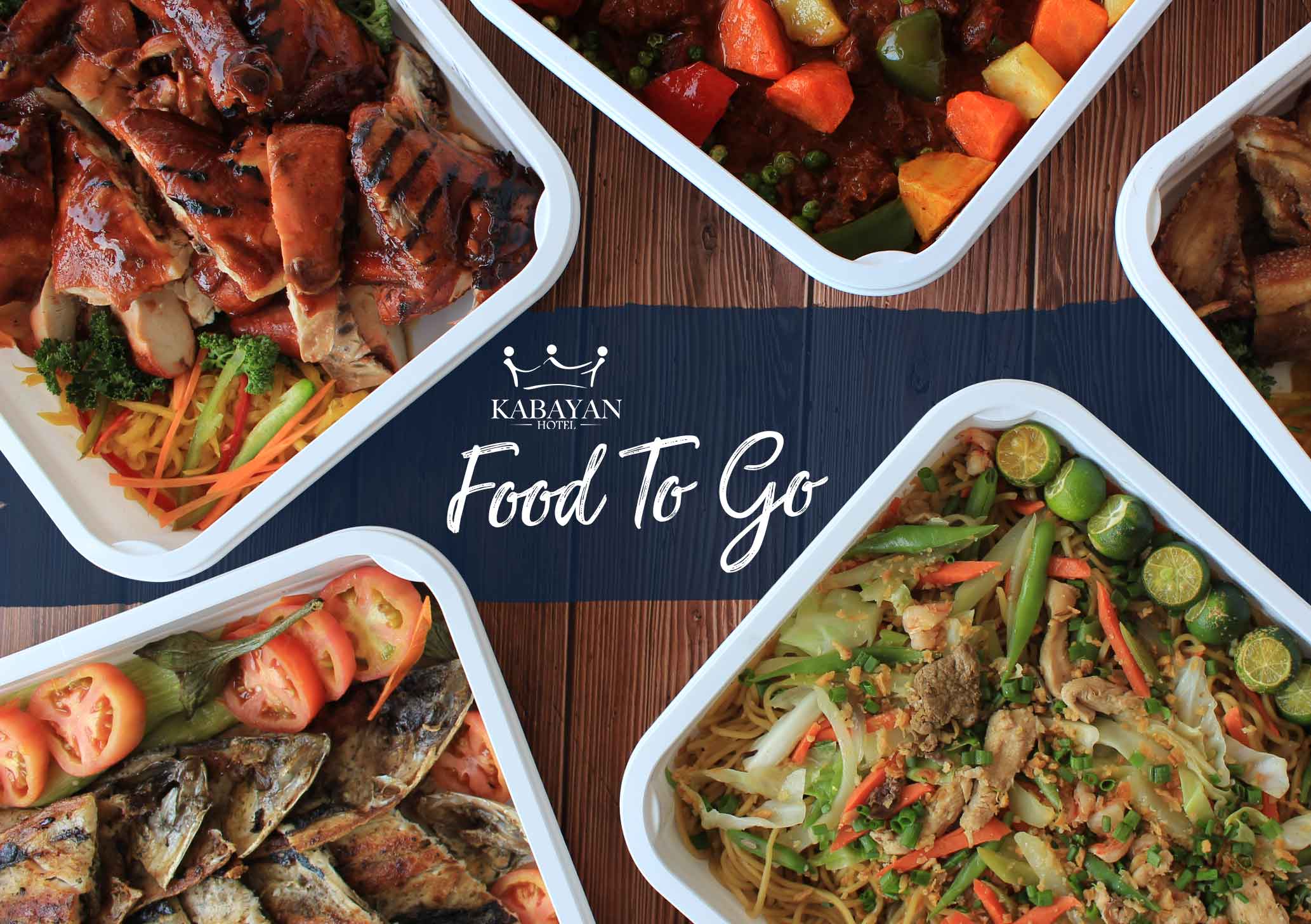 Kabayan Hotel Food To Go platters